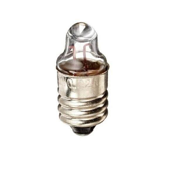 まめ ペンライト2本 ニップル球 TL9 E10 1.1V 0.22A【返品交換不可】ミニチュアランプ 交換