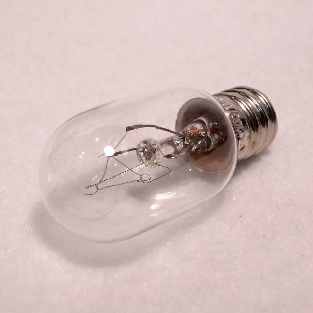 ナツメ球 T20 E12 110V 5W C クリアー 【返品交換不可】パイロット