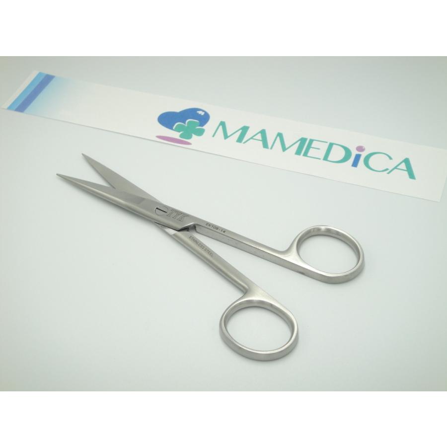 医療用はさみ：外科剪刀 両尖 直 14.0cm :10514:MAMEDiCA Inc. - 通販 - Yahoo!ショッピング