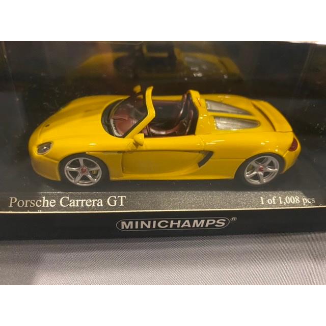 Porsche Carrera GT 2003 Yellow Minichamps