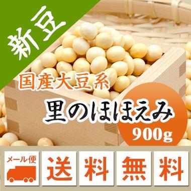 大豆 里のほほえみ 山形県産 大粒大豆 令和7年産 900g メール便 送料 