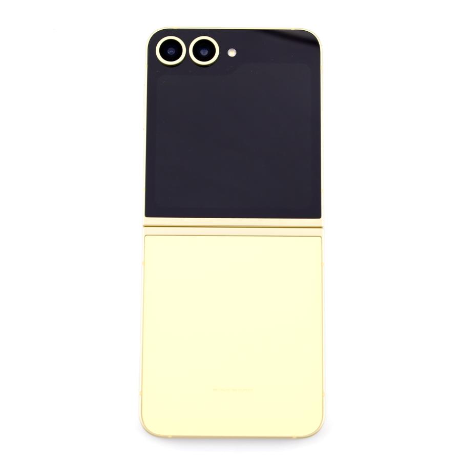 A--ランク Galaxy Z Flip6 12/256GB Yellow SM-F741Q 国内Simフリー版 