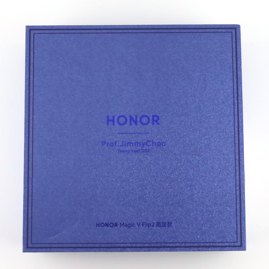 Aランク HONOR Magic V Flip2 高定款 Prof.JimmyChoo 16GB/1TB Blue CLE-AN00 中国版【30日保証】の画像