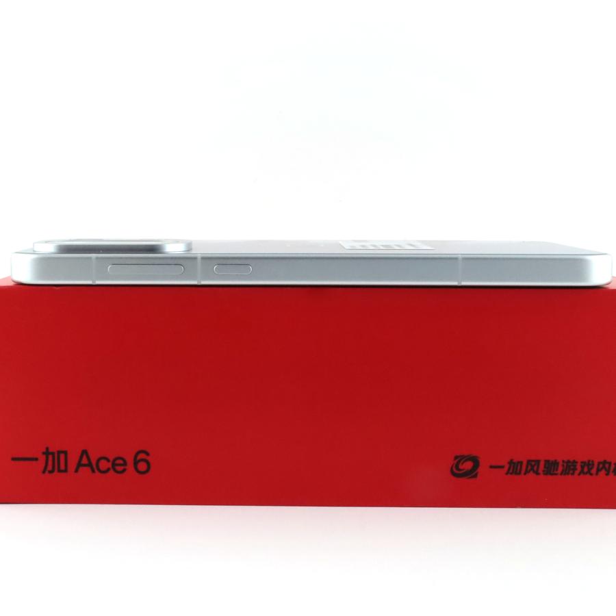 B+ランク OnePlus Ace 6 12/256GB Silver PLQ110 中国版【90日保証