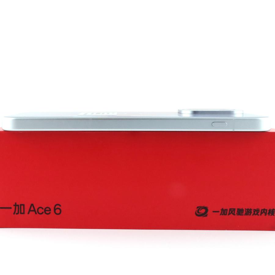 B+ランク OnePlus Ace 6 12/256GB Silver PLQ110 中国版【90日保証