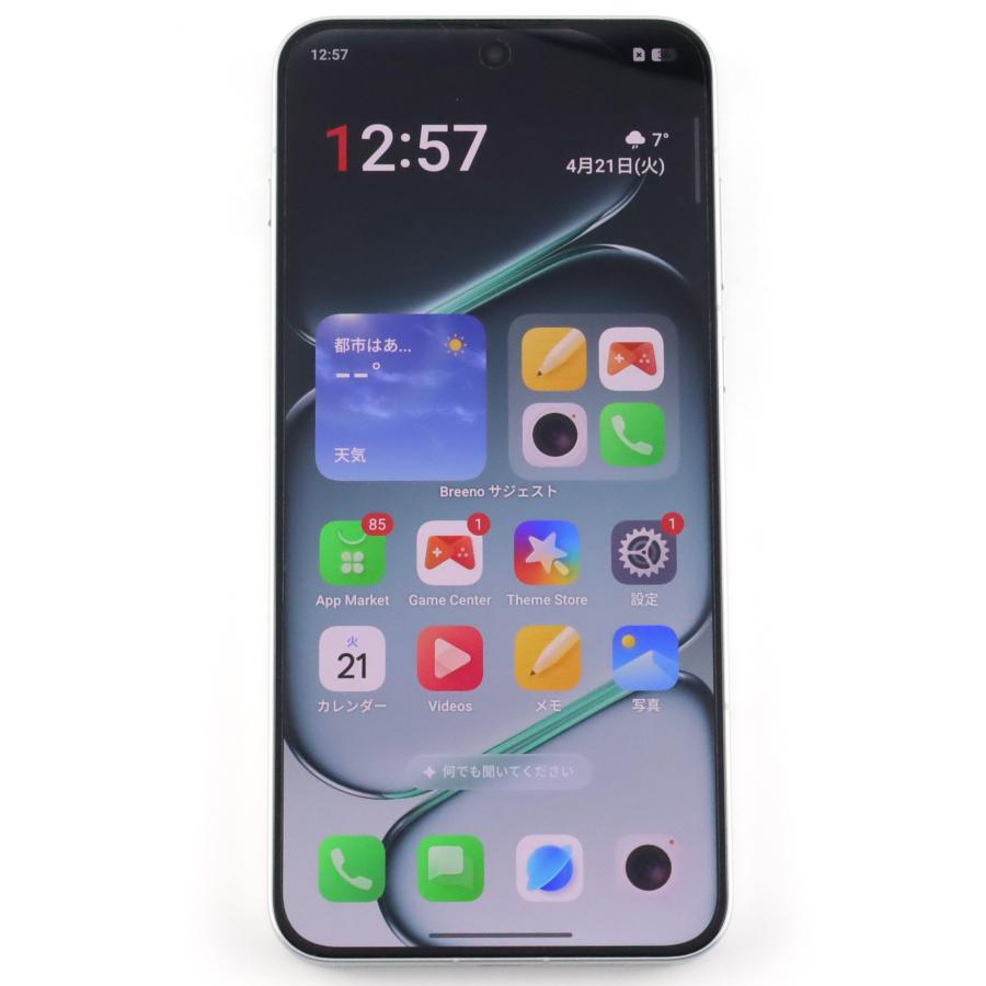 B+ランク OnePlus Ace 6 12/256GB Silver PLQ110 中国版【90日保証