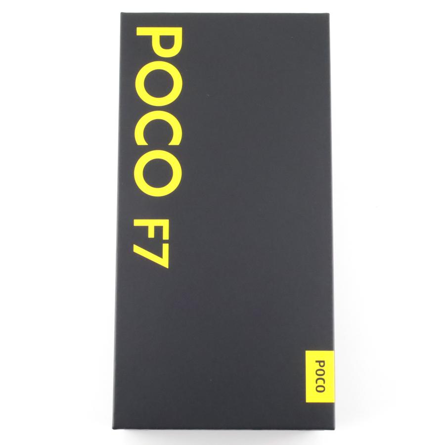 Aランク POCO F7 12/256GB Silver 25053PC47G 国内版【90日保証