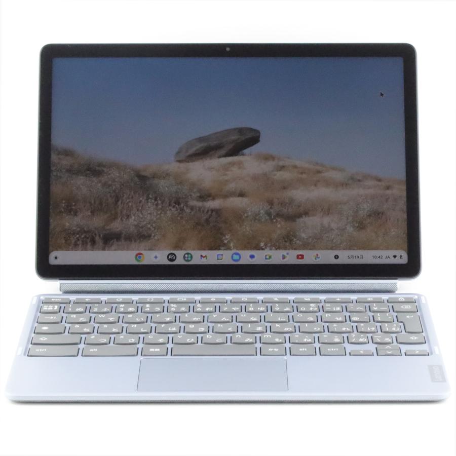 【未使用】LENOVO chromebook DUET3/正規品/ 通電確認済み Cランク Lenovo IdeaPad Duet 3 Chromebook 4/128GB MistyBlue