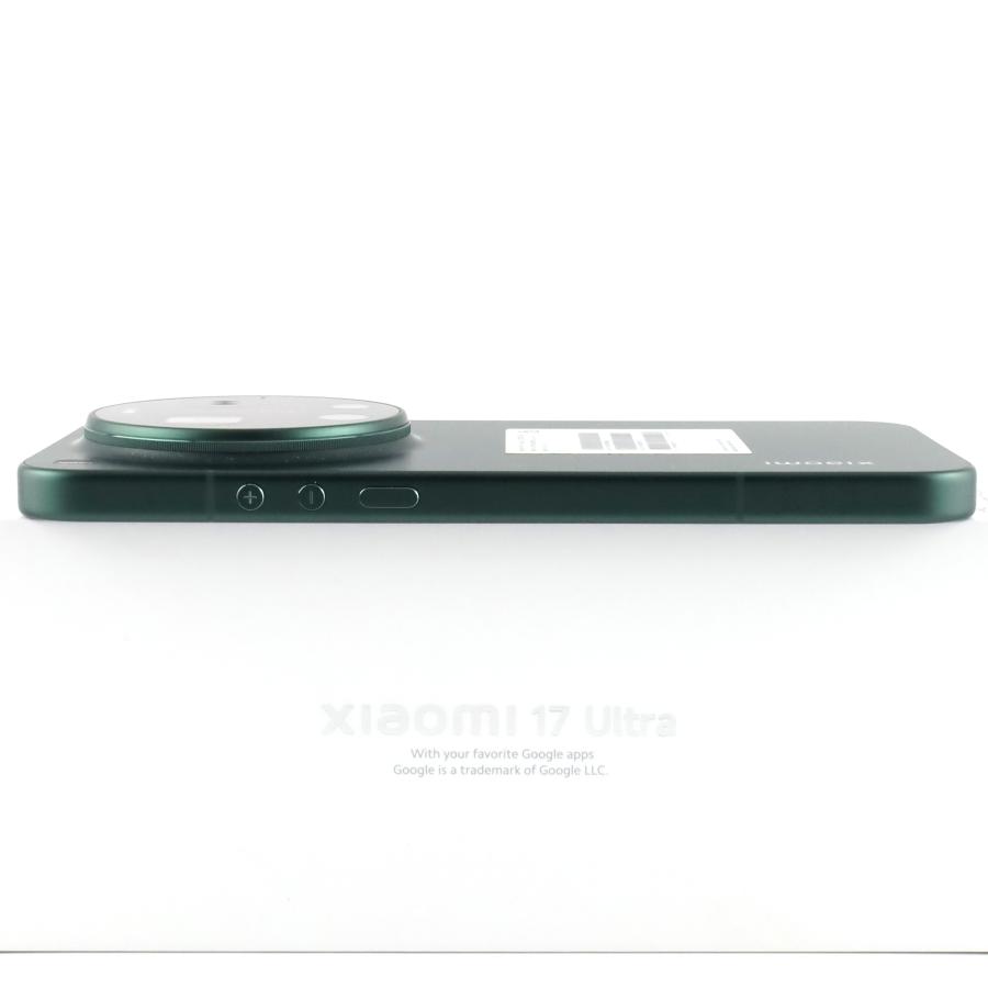 B+ランク Xiaomi 17 Ultra 16/512GB StarlitGreen 2512BPNDAG 国内版
