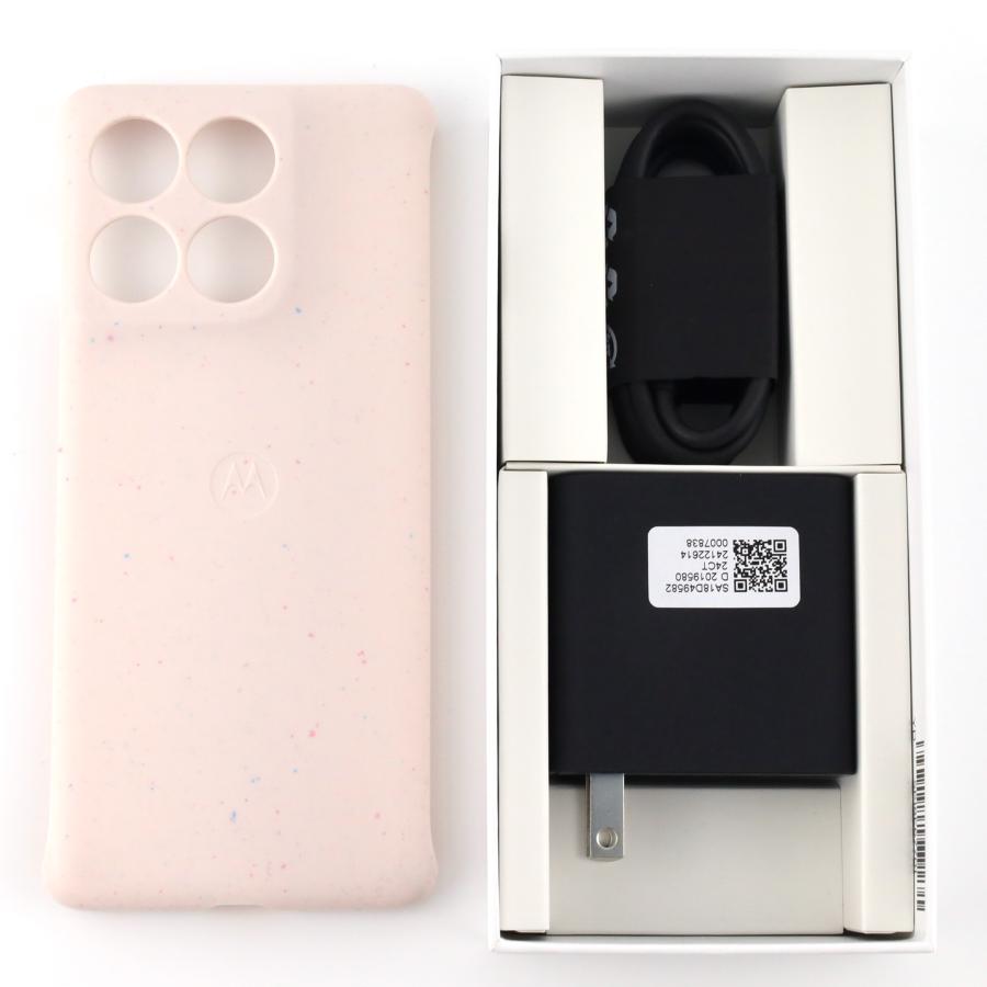 Aランク motorola edge 60 pro 12/256GB カルサイトホワイト XT2507-6
