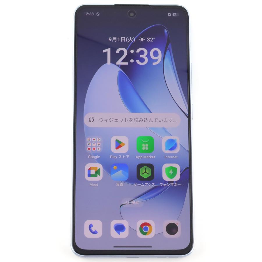 Aランク OPPO Reno13 A 8/128GB アイスブルー CPH2699 国内版【90日
