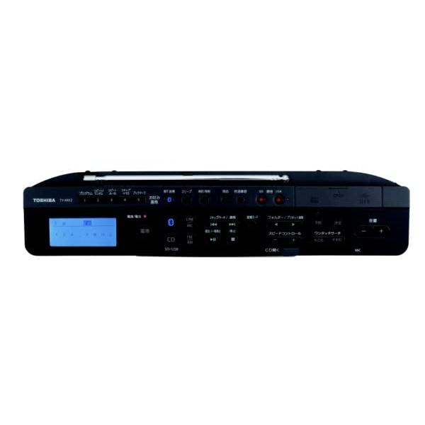 東芝 TY-ANX2 (K) (ブラック) SD/USB/CDラジオ Bluetooth/ワイドFM対応 TY ANX2
