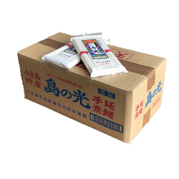 小豆島手延素麺組合 島の光 手延そうめん 9ｋｇ 赤帯 250g (50g×5束)×36袋  送料無料 小豆島そうめん｜mameshimasyouten｜02