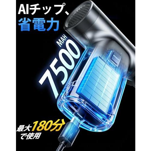 エアダスター 電動エアダスター ブロワー ブロアー超強力300000RPM高速