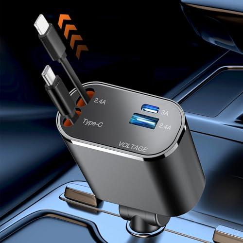 Joinylotus 車 充電器 シガーソケット USB C 【2026年進化モデル 