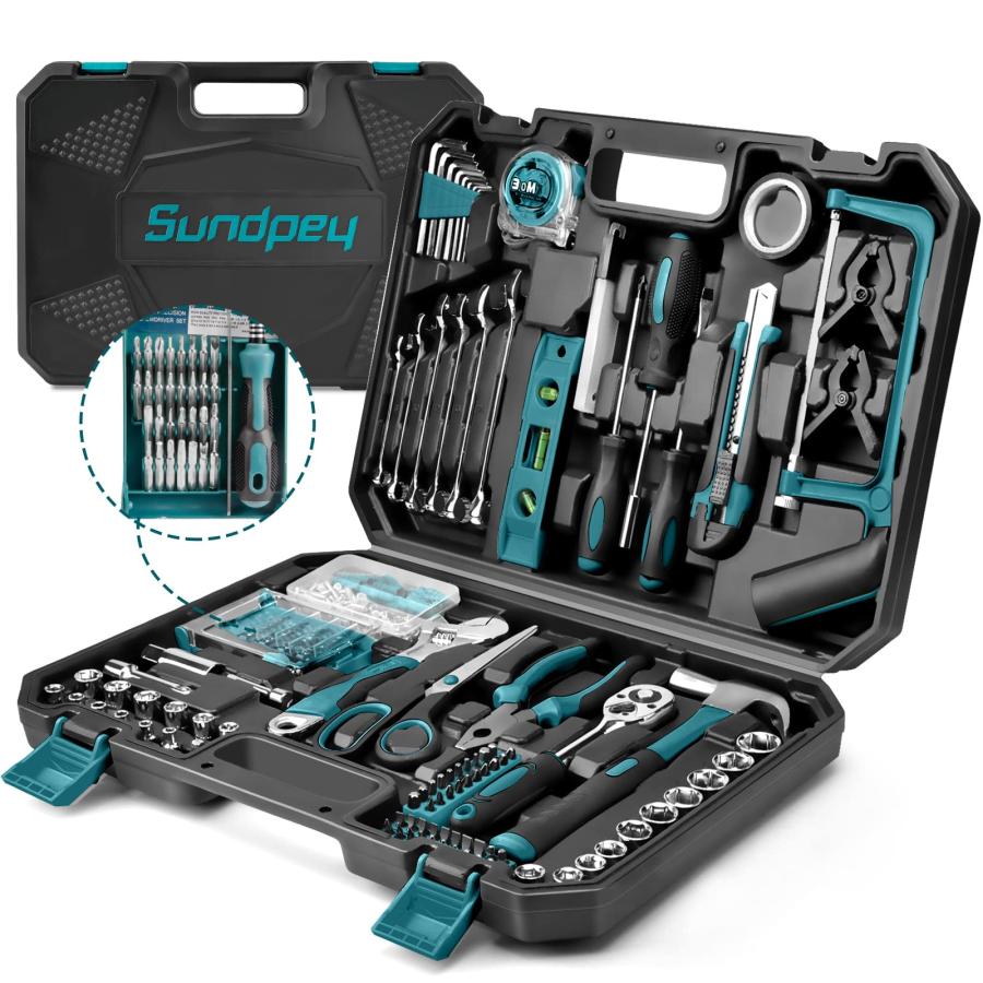 タイムセール‼️【新品】工具まとめ売り　18点セット　【値段交渉OK！】　DIY Sundpey 工具セット 257点組 - ホームツールセット 日曜大工 DIY