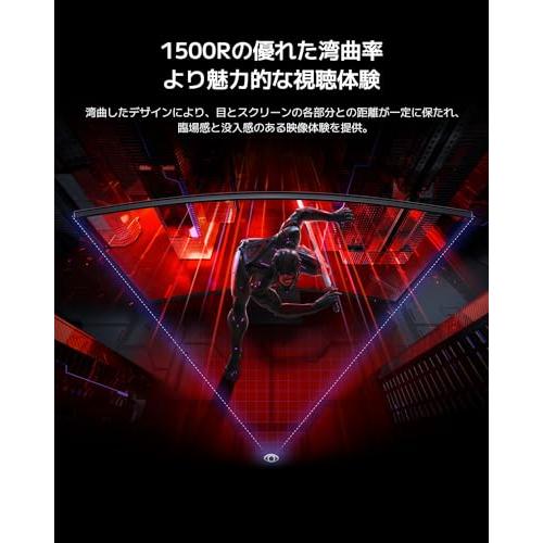 Xiaomi 曲面 ゲーミングモニター G34WQi 34インチ UWQHD超ワイド