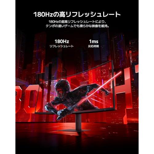 Xiaomi 曲面 ゲーミングモニター G34WQi 34インチ UWQHD超ワイド