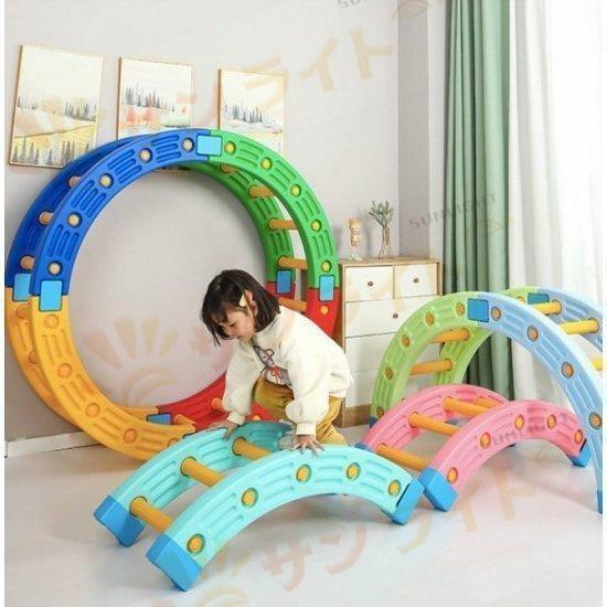 【中古品/USED】 子供用 はしご 屋内遊具 家庭用 大型 室内 バランスボード アスレチック 子ども 女の子 男の子 ゲート すべり台 遊び トレーニング 運動 おもちゃ プレゼント 【1848869114】(10052円)