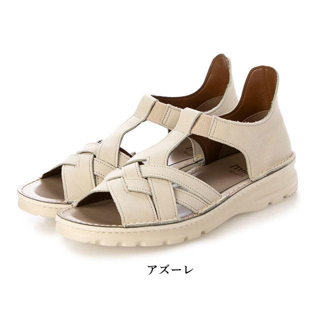 ミラスポーツ 靴 本革 日本製 サンダル milla sports EF7317 4E ASW