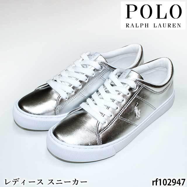ポロラルフローレン レディース スニーカー Polo Ralph Lauren シルバー Rf Rf まめぞう 通販 Yahoo ショッピング