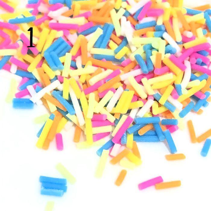 デコパーツ フレークシュガー 1-8 約10g フェイクスイーツ : まみー