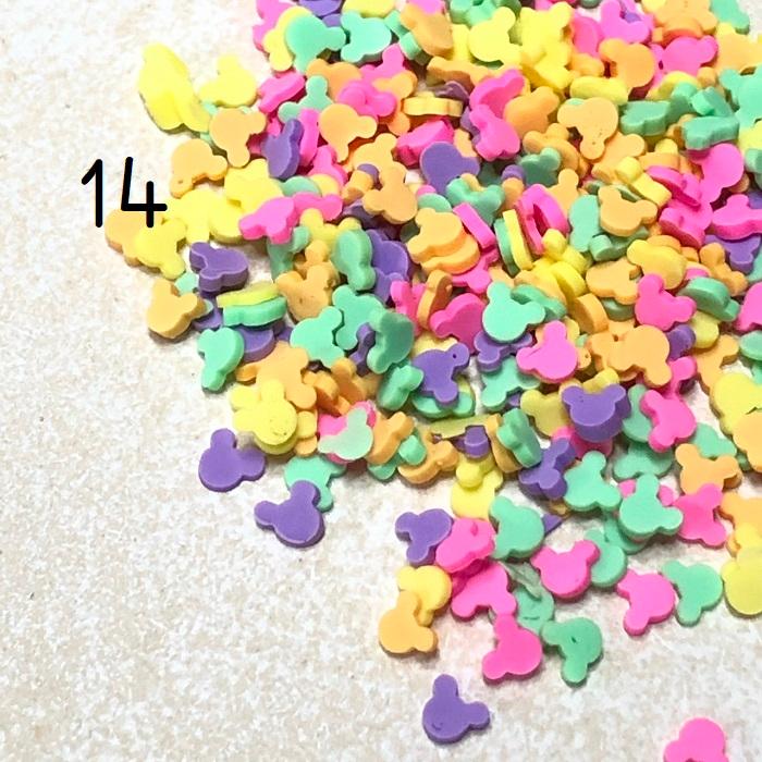 デコパーツ フレークシュガー トッピングシュガー 9-16 10g チョコ