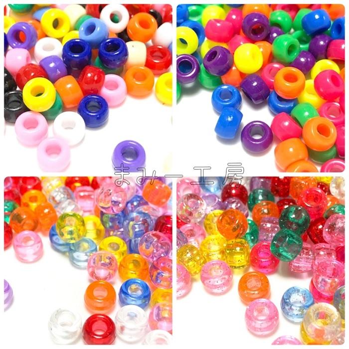 アクリルビーズ 特大ビーズ 6*9ミリ 50個 : まみー工房ヤフー  
