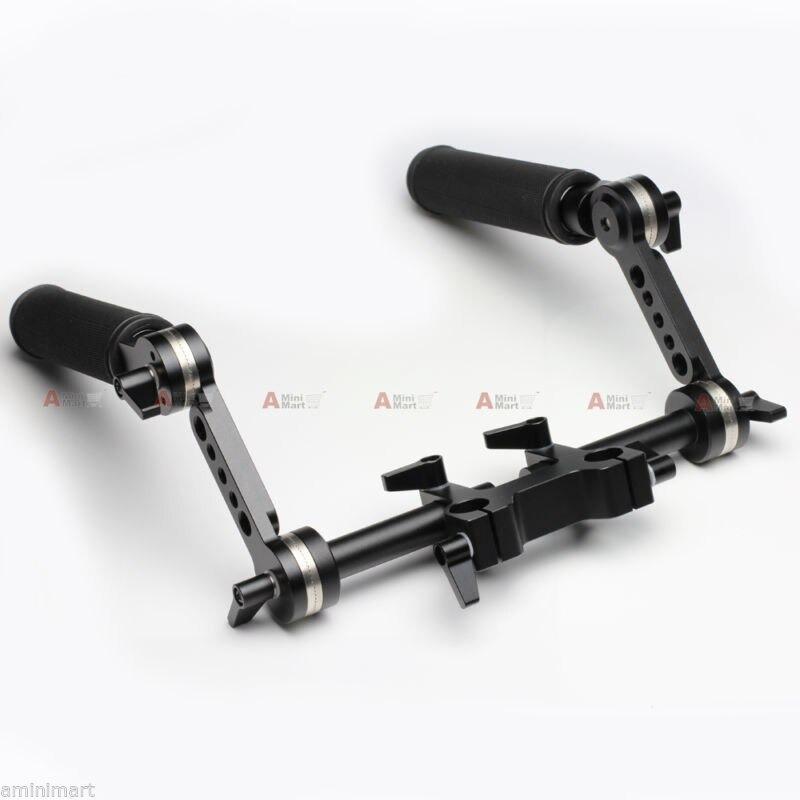 調整可能 ARRI タイプロゼットハンドルグリップセット FR 15 mmロッド