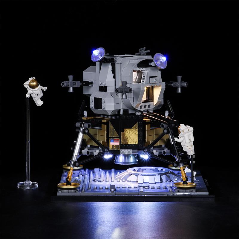 MOC LEGO レゴ ブロック クリエイターエキスパート 10266 互換 NASA アポロ11号 月着陸船 LED ライト キット カスタムパーツ DL022_1