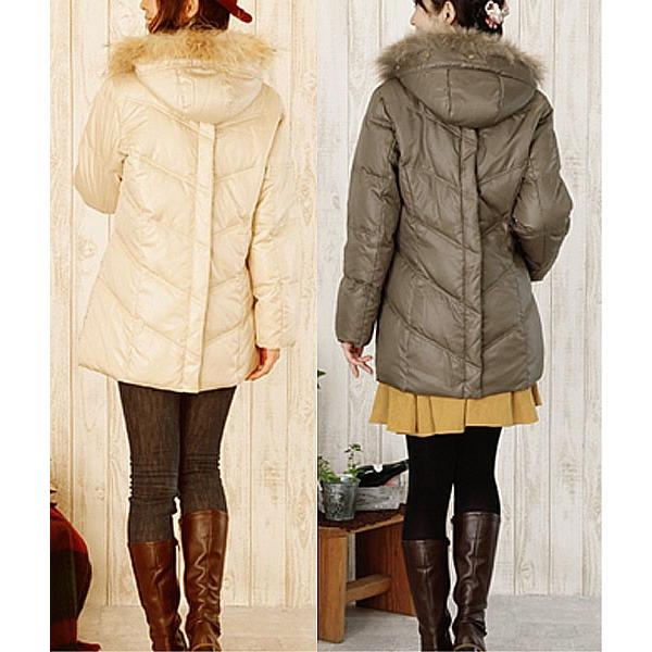 ママコート ダウンママコート 3WAYタイプ 防寒ファー付 ママ コート