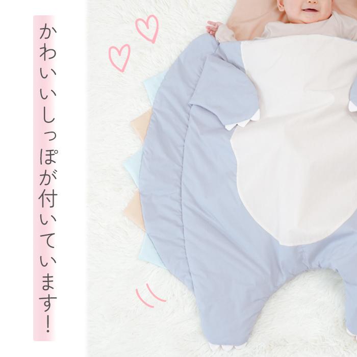 スリーピングバッグ ベビー用 寝袋 おくるみ ベビー布団 中綿 赤ちゃん スリーパー お昼寝マット_5