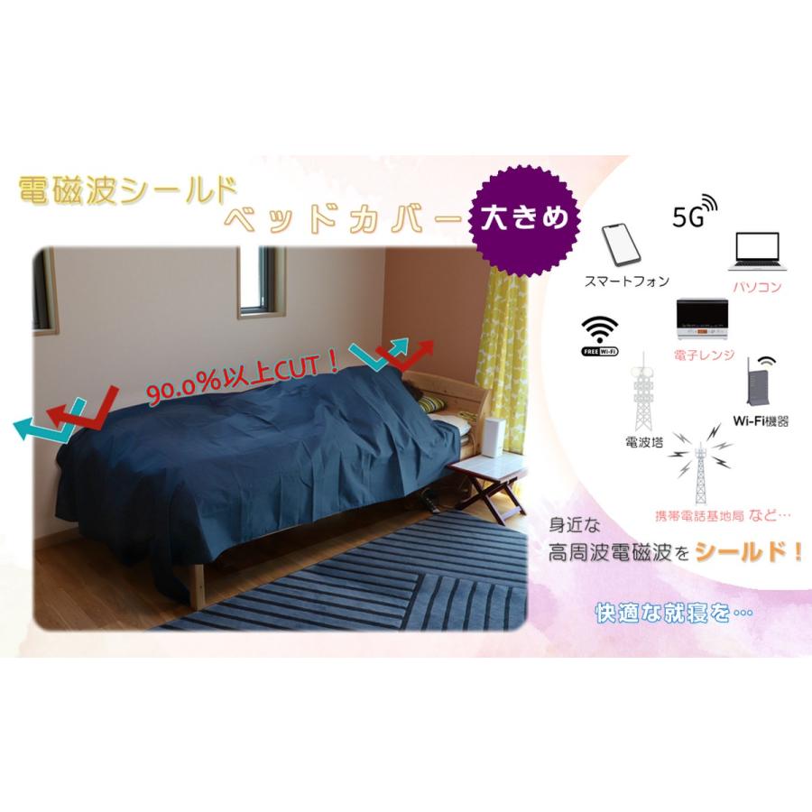 電磁波防止 電磁波対策 遮断 ブロック カット ＊電磁波シールド ベッド