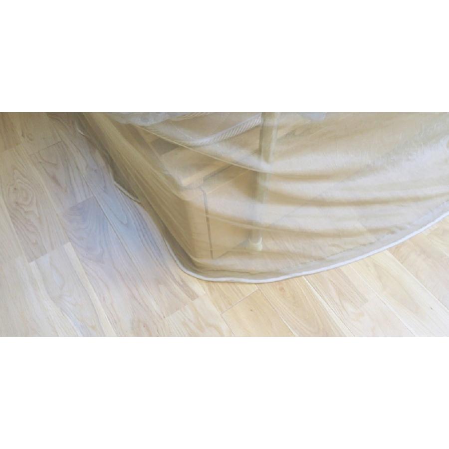 新作マット・カーペット mamodenpa 電磁波シールドメッシュベッド蚊帳 ＜ダブルベッド：150幅×200長さ×195cm高さ＞ パイプフレーム＆天井吊りフック付き【EMC-508BDS】 【WSO3667875381】(130900円)