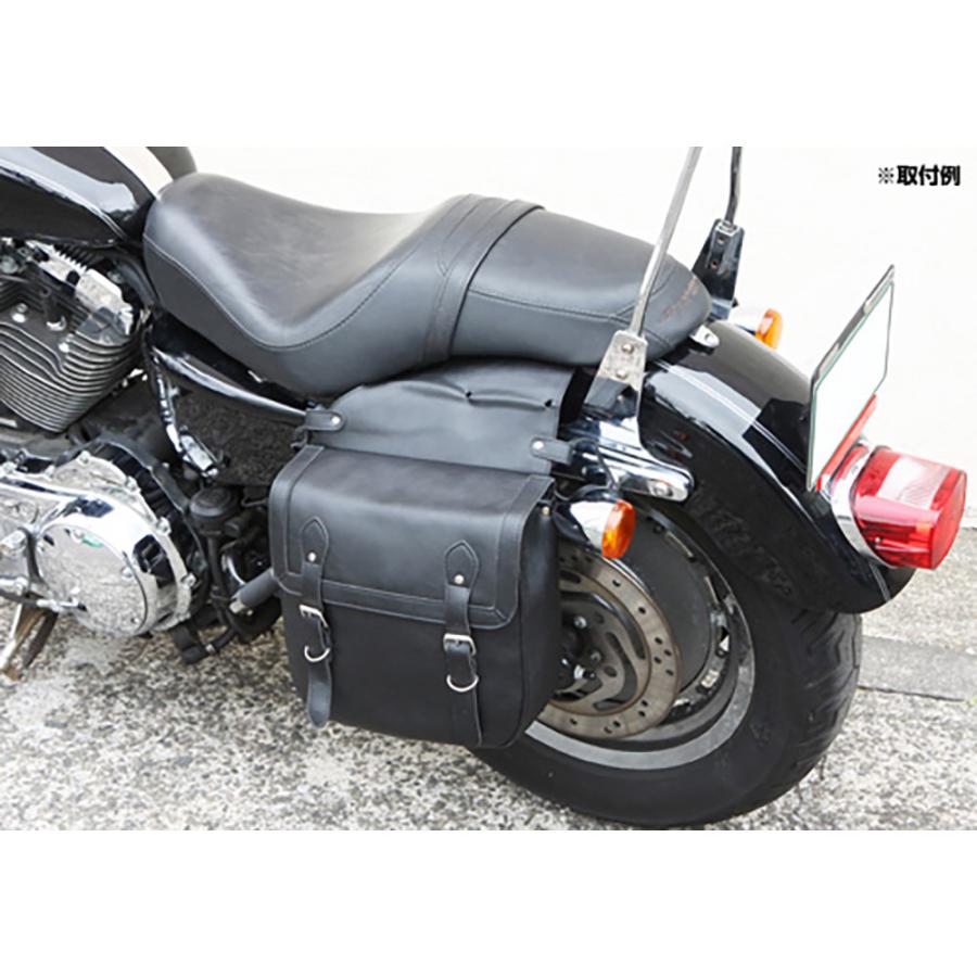 在庫処分特価 EASYRIDERS/イージーライダース/サドルバッグ/W-3/合皮製