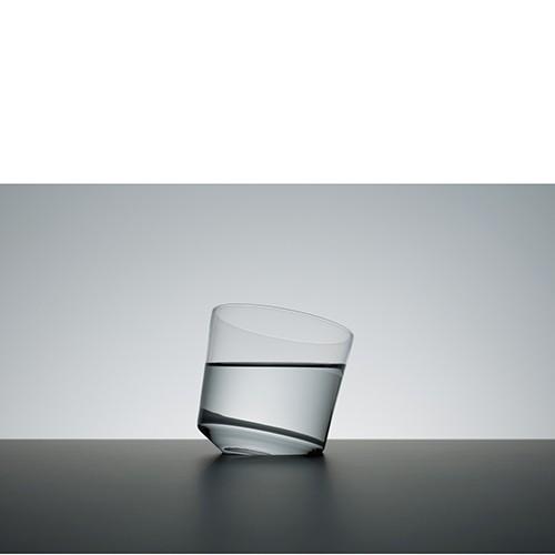 タンブラーグラス 木村硝子店×コラボ SLANT GLASS (黒箱) 6846の画像