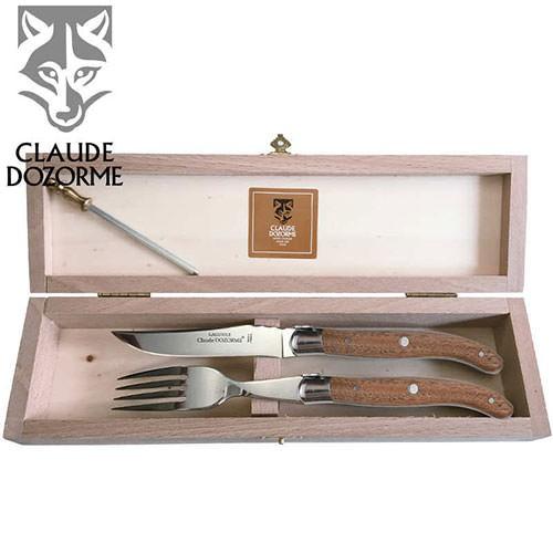ラギオール ナイフセットLaguiole ステーキナイフ6点セット・ウッド