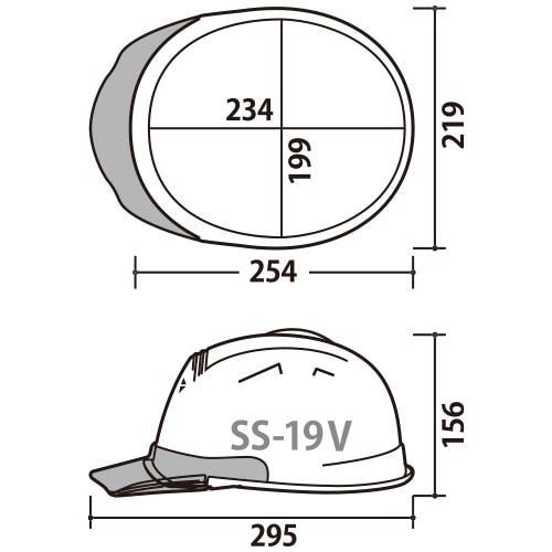 熱中症対策ヘルメット 進和化学工業 シンワ SS-19V型T-P式RA 遮熱 暑さ対策 工事用 土木 建築 防災 |  | 01