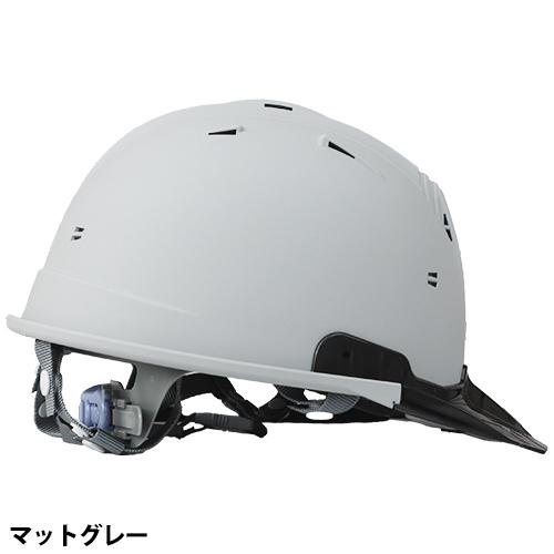 作業用　ヘルメット DIC DIC AA11EVO-CW 透明ひさし 作業用 ヘルメット（通気孔付き