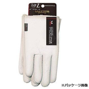 牛表革手袋(クレスト) おたふく手袋 レザーキング ストレート [5双入] K-420 総革製｜mamoru-k｜02