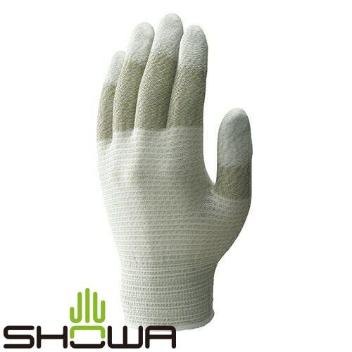 指先コーティング手袋 SHOWA ショーワグローブ 制電ライントップ手袋