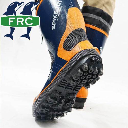 長靴 福山ゴム スパイクジョイ＃5 AA894 レインブーツ スパイク付き