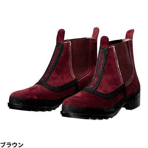 DONKEL T-6 安全靴 27 EEE 赤 安全靴 ハイカット ドンケル DONKEL 耐熱・溶接靴 中編上靴サイドゴム