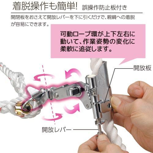 傾斜面作業用 ワークポジショニング用器具セット ダブルフック