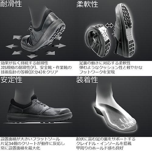 安全靴 シモン Simon 8512黒C付 1705950 紐靴 JIS規格｜mamoru-k｜03