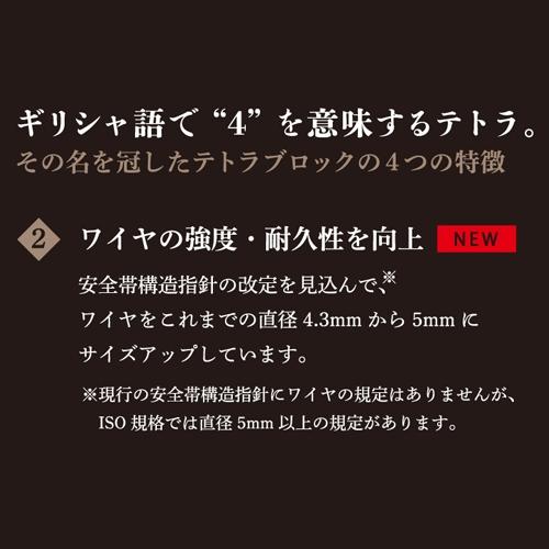 安全ブロック テトラブロック TRB-30 30m 巻き取り式 藤井電工
