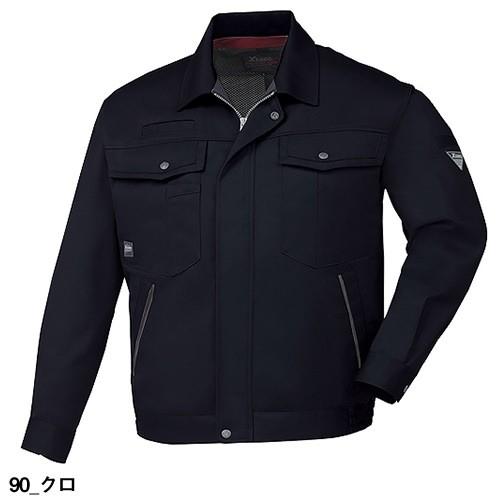 ジーベック（XEBEC） XEBEC 1260 ミニハイブリッド ブルゾン 黒