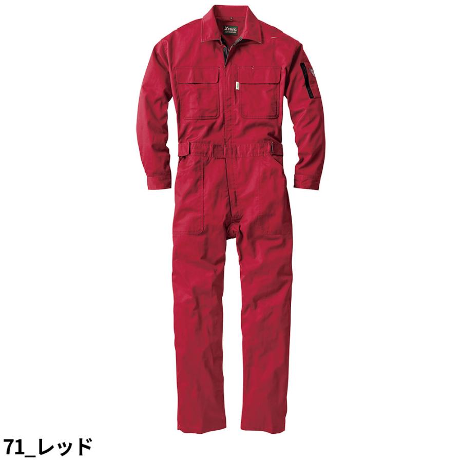 ジーベック（XEBEC） XEBEC 34005 続服(ツナギ) 通年 秋冬用 メンズ