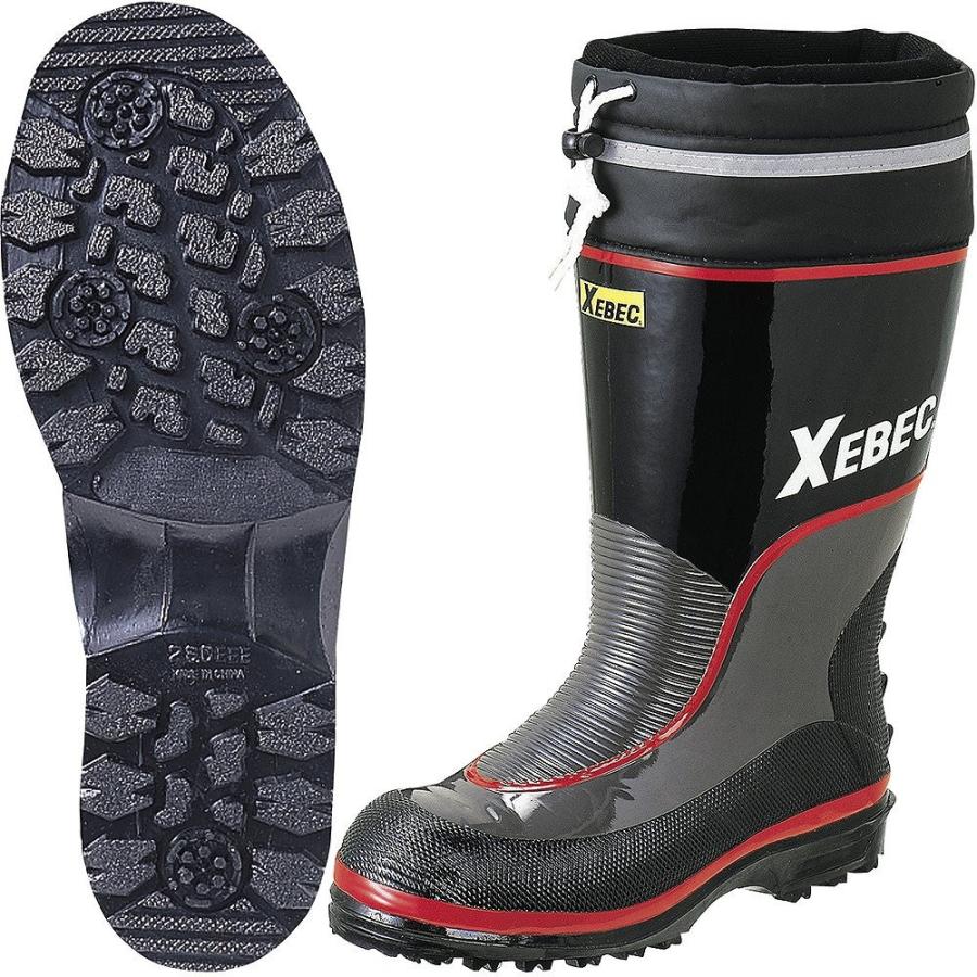 ジーベック XEBEC 作業服 85705 鋼製先芯セフティ防寒ラバーブーツ M-3L 秋冬用 作業着 ジーベック（XEBEC） 作業靴 XEBEC 85705 セフティ防寒長靴 先芯あり
