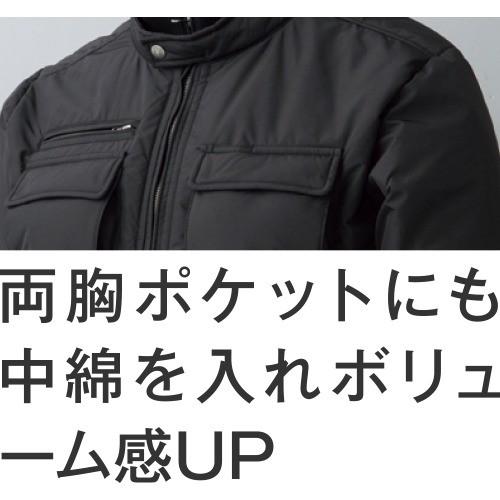 ジーベック XEBEC 322 防寒ブルゾン 通年 秋冬用 メンズ 男性用 作業服 作業着 防寒服 防寒着 上着 ジャケット ジャンパー|mamoru-k|04